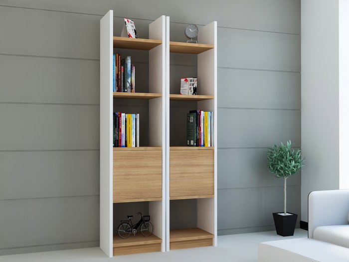 Hanah Home Esbi 102 - Blanco, Teca